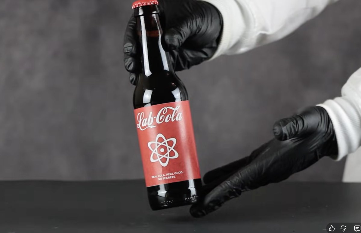 harshith's tweet image. Someone just open-sourced Coca-Cola.

A guy reverse-engineered Coca-Cola’s formula in a lab.
Reconstructed the flavor chemically.
Published the full recipe.

No leaks. No insiders. No stolen docs.
Just science, iteration, and inference.

And that’s the important part.

Coca-Cola…