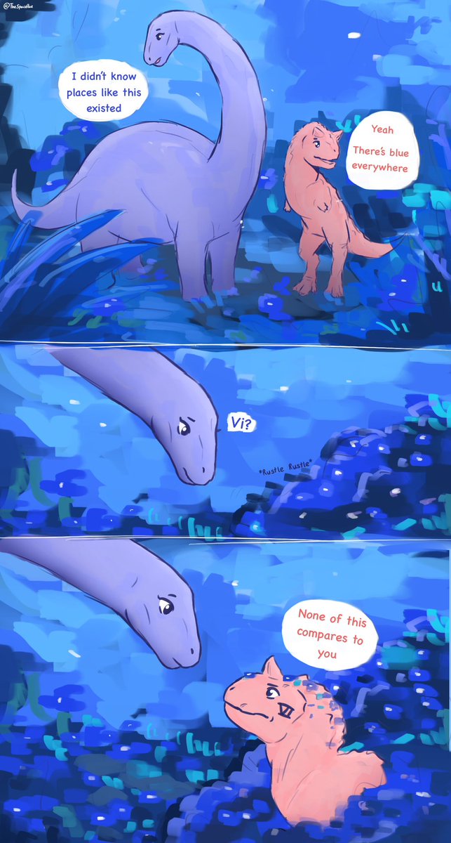 “Sweet Blue” + a bonus before scene 💙

#Caitvi