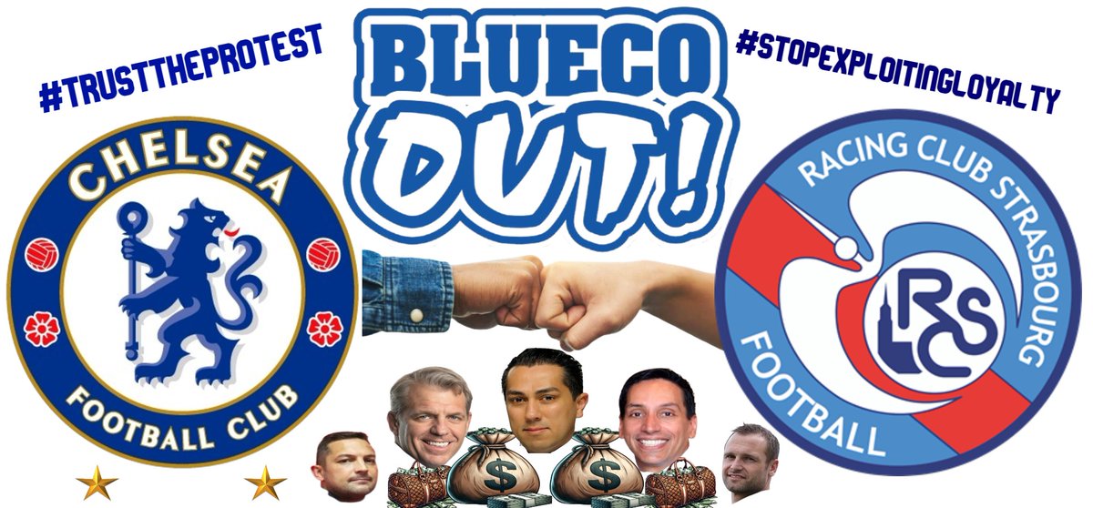 SW6Steve's tweet image. BLUECO have banned all anti ownership banners  at Stamford Bridge &amp;amp;  la Meinau
my own BlueCo Out banner was refused entry last year going into a game, now Strasbourg Ultra Boys 90 are not allowed to show the same
Eghbali Dictatorship is in full swing 
UNITE &amp;amp; FIGHT 💪 🇬🇧🇫🇷💪