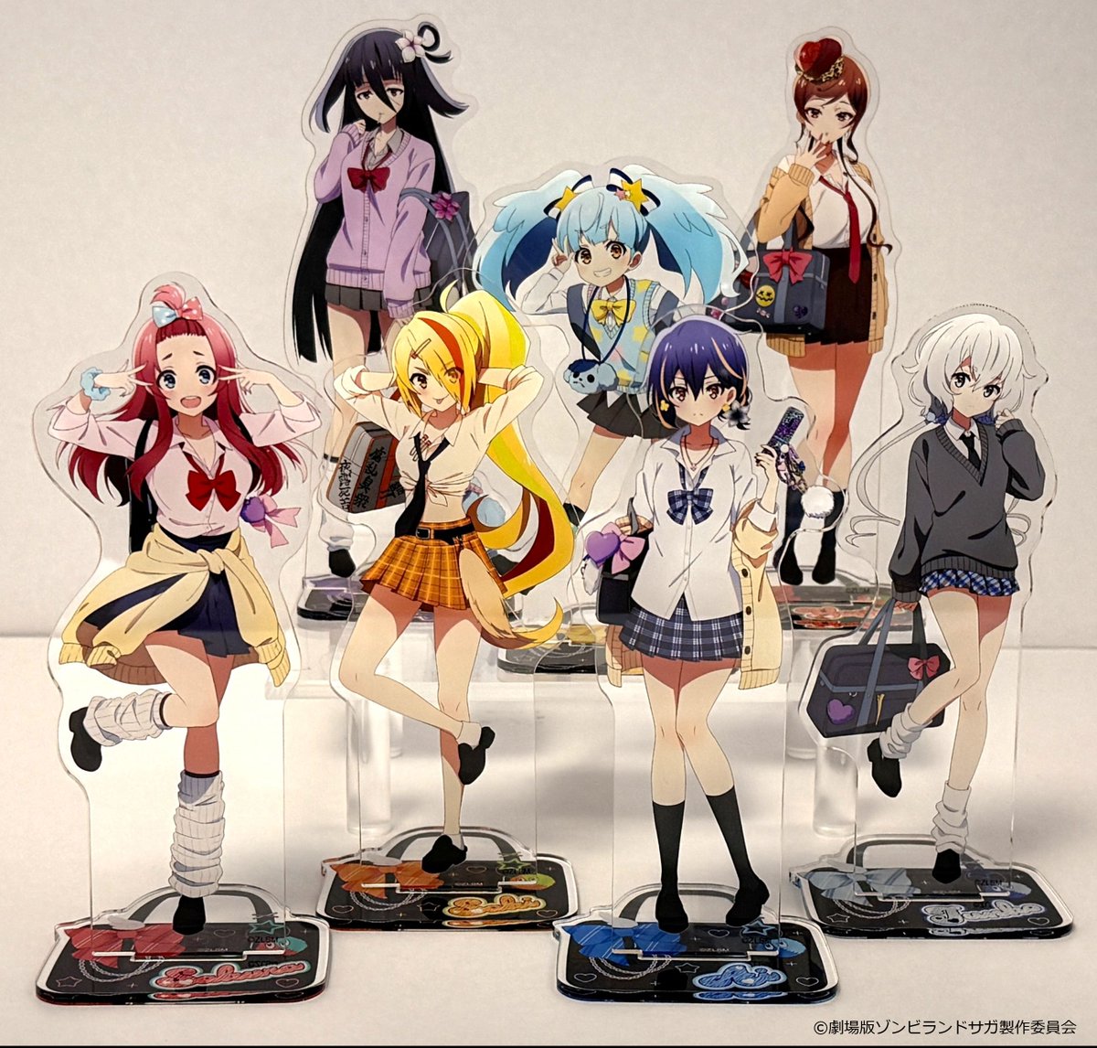 ゾンビランドサガ 平成ギャル POPUP BIGアクスタ　コンプリートセット 事後通販受付中】 🧟‍♀️＃ゾンビランドサガ 商品情報🧟‍♀️ ✓BIG