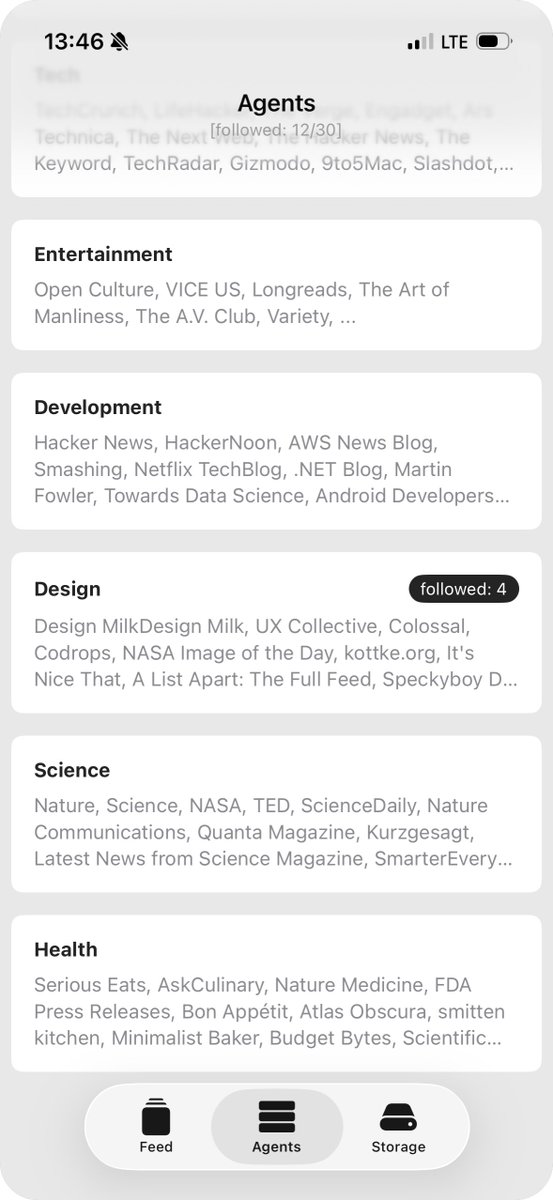 TheNote_app's tweet photo. 🚀 Today we’ve launched personalized news reading in the https://t.co/nblZXO6KNa iPhone app! 📱

Create your perfect feed!
Choose what appears on your home screen: news from 350+ sources across 10 categories.

👉 https://t.co/jG1HFCqxTo

#ios #app #news https://t.co/Jo62GNYs7y