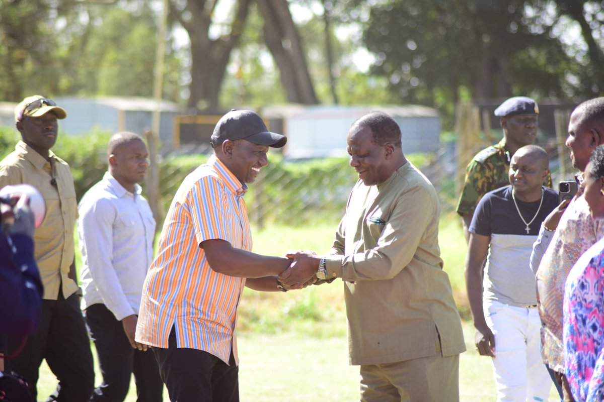 Hon Wycliffe A. Oparanya, EGH tweet media