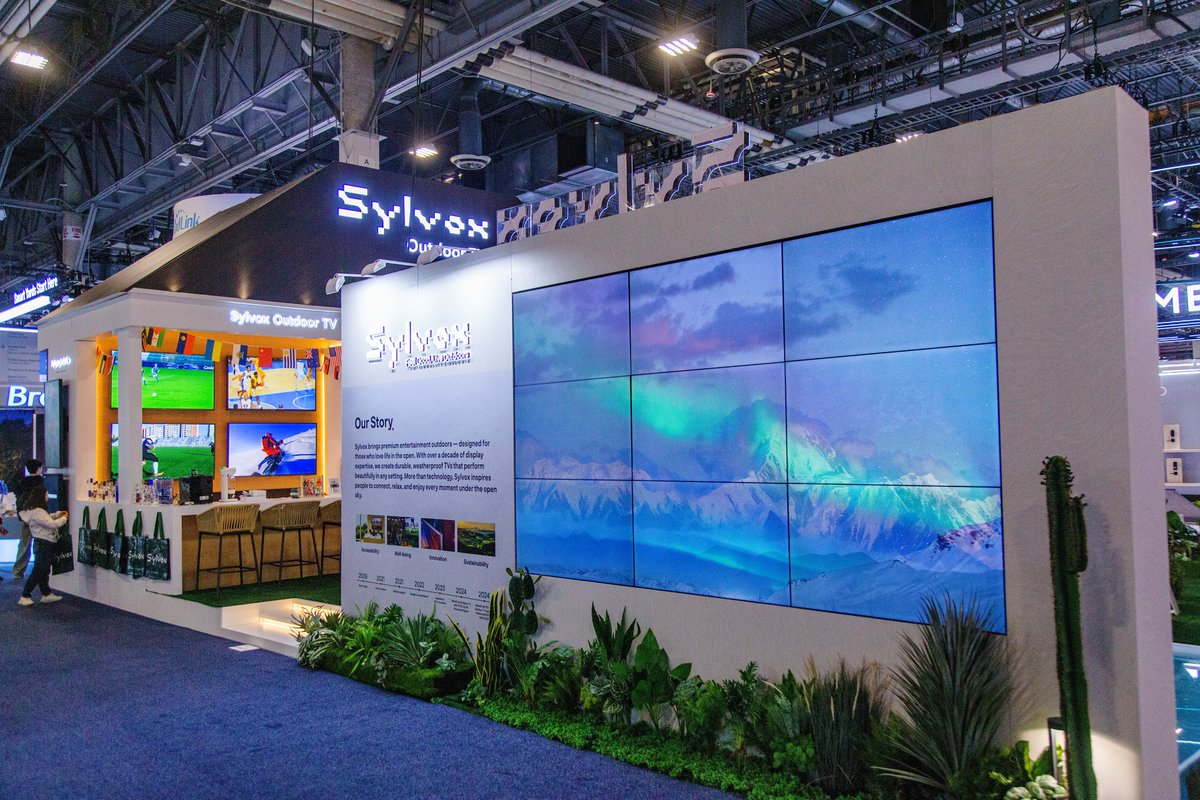🚀 That’s a wrap, ##CES2026! 🚀

CES 2026 was truly unforgettable! We were thrilled to introduce #Sylvox family. 

We’re so thankful for media, partners, and attendees alike! Let’s keep building the ultimate Outdoor Oasis together! 🌿

#betteroutside #outdoortv #tech #exhibition