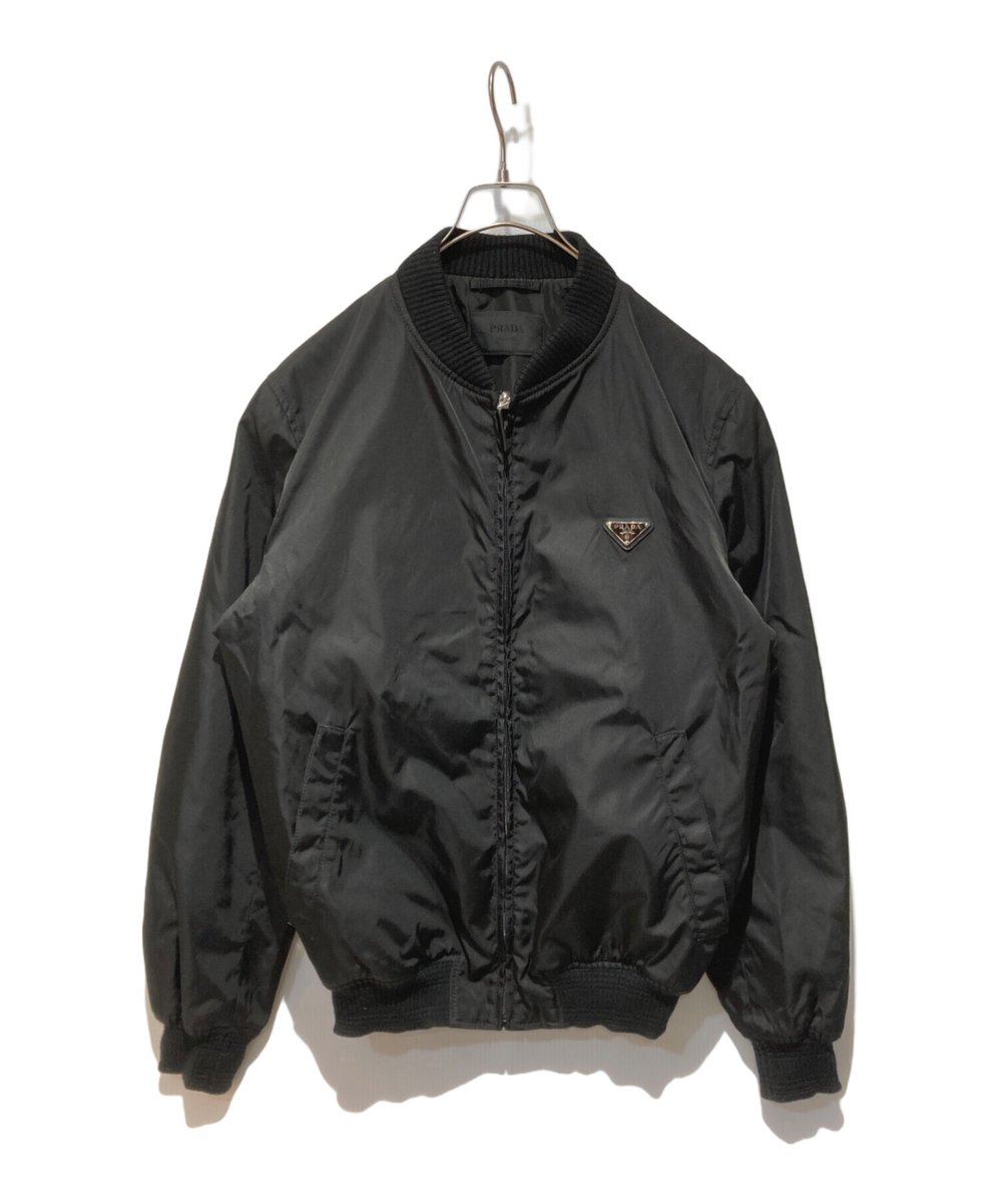 PRADA ボンバージャケット ナイロン PRADA＊Re-Nylon bomber jacket ボンバージャケット＊送料込 (PRADA/MA