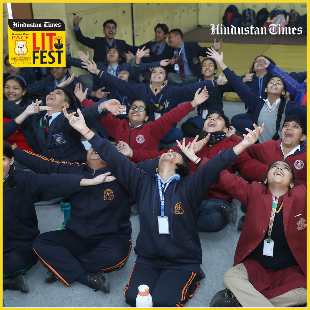 htTweets's tweet photo. #HTLitFest – Unleash Your Literary Genius | Highlights Part- 1

From 12–18 December, across 5 venue schools in Delhi-NCR, HT LitFest became an immersive celebration of literature, creativity, and young voices, bringing together 350+ participating schools and welcoming an 18,000+ student footfall. Through 30+ curated sessions—including expert-led talks, hands-on workshops, and creative competitions & contests—students learned, expressed, and grew alongside some of the finest minds in the creative world.

A heartfelt thank you to all, who came together to make this a truly memorable celebration of literature and art.

#HTLitFest #HindustanTimes #LiteratureFestival | @vspk_13 @AsnSenior @mariyamfatima97 @ilahionradio @sunitapb @VijayKaks @seema_wm @sutapabsu20