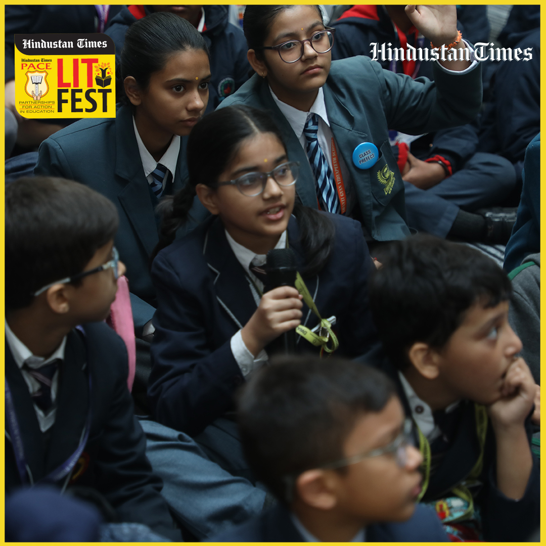 htTweets's tweet photo. #HTLitFest – Unleash Your Literary Genius | Highlights Part- 1

From 12–18 December, across 5 venue schools in Delhi-NCR, HT LitFest became an immersive celebration of literature, creativity, and young voices, bringing together 350+ participating schools and welcoming an 18,000+ student footfall. Through 30+ curated sessions—including expert-led talks, hands-on workshops, and creative competitions & contests—students learned, expressed, and grew alongside some of the finest minds in the creative world.

A heartfelt thank you to all, who came together to make this a truly memorable celebration of literature and art.

#HTLitFest #HindustanTimes #LiteratureFestival | @vspk_13 @AsnSenior @mariyamfatima97 @ilahionradio @sunitapb @VijayKaks @seema_wm @sutapabsu20