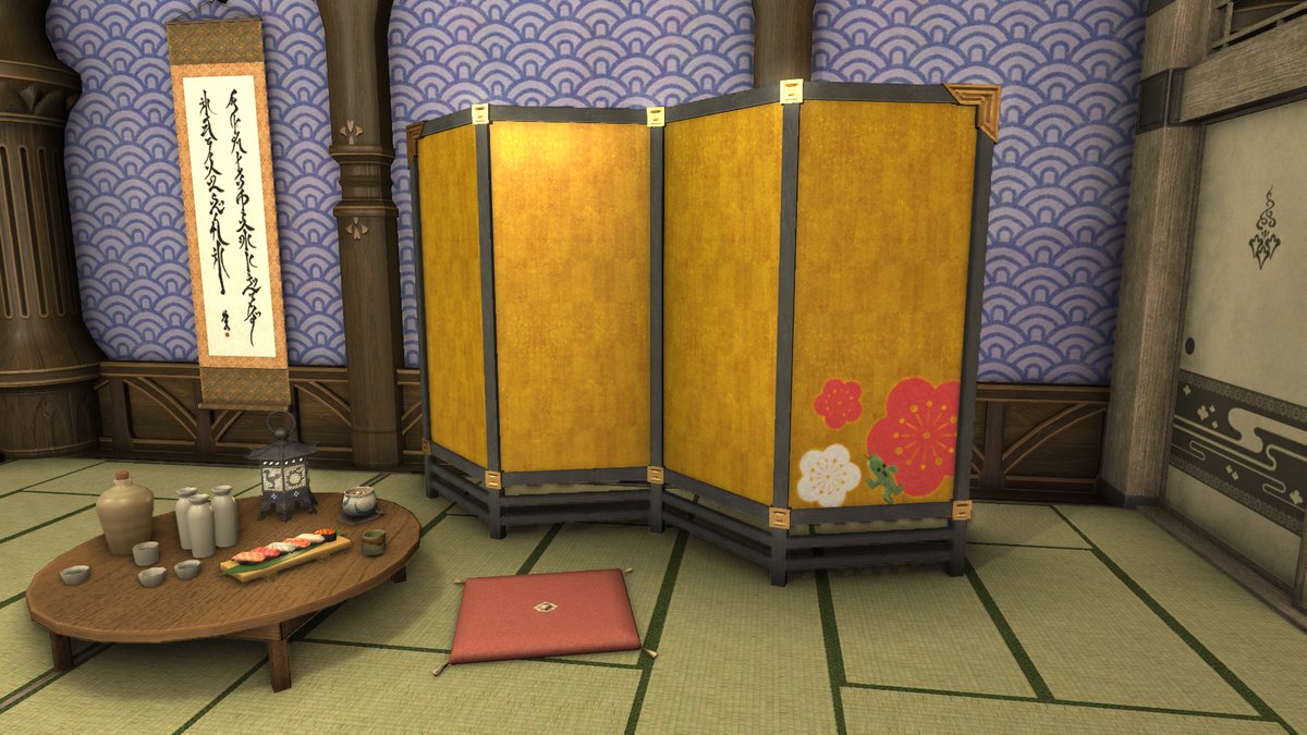 FF_XIV_JP's tweet photo. ╭───────────╮
　#降神祭 まもなく終了🎍
╰───────────╯

エオルゼアのおみくじ📜はもう引きましたか❓

「午のユニコルト」と「金屏風」の入手もお忘れなく✨

🗓️ 1月15日（木）まで
🌐 https://t.co/oTAXxLDk89 #FF14 https://t.co/OssO91iDI0