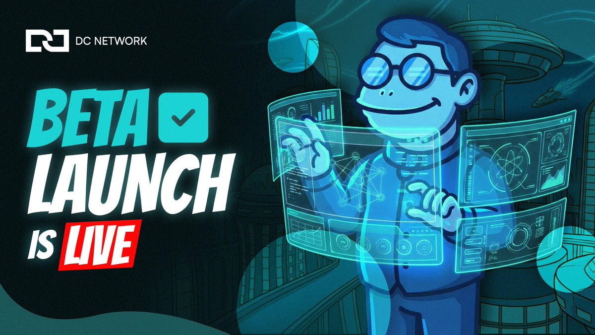 DCNetworkX's tweet image. DC Network Beta is LIVE 🔥l

Decentralized AI for the Attention Economy is no longer a concept — it’s happening.

Post. Contribute. Build intelligence.
And yes… get rewarded for it 💰

👉 Join DC Network now and be part of the Beta

Don’t watch from the sidelines. Get in.