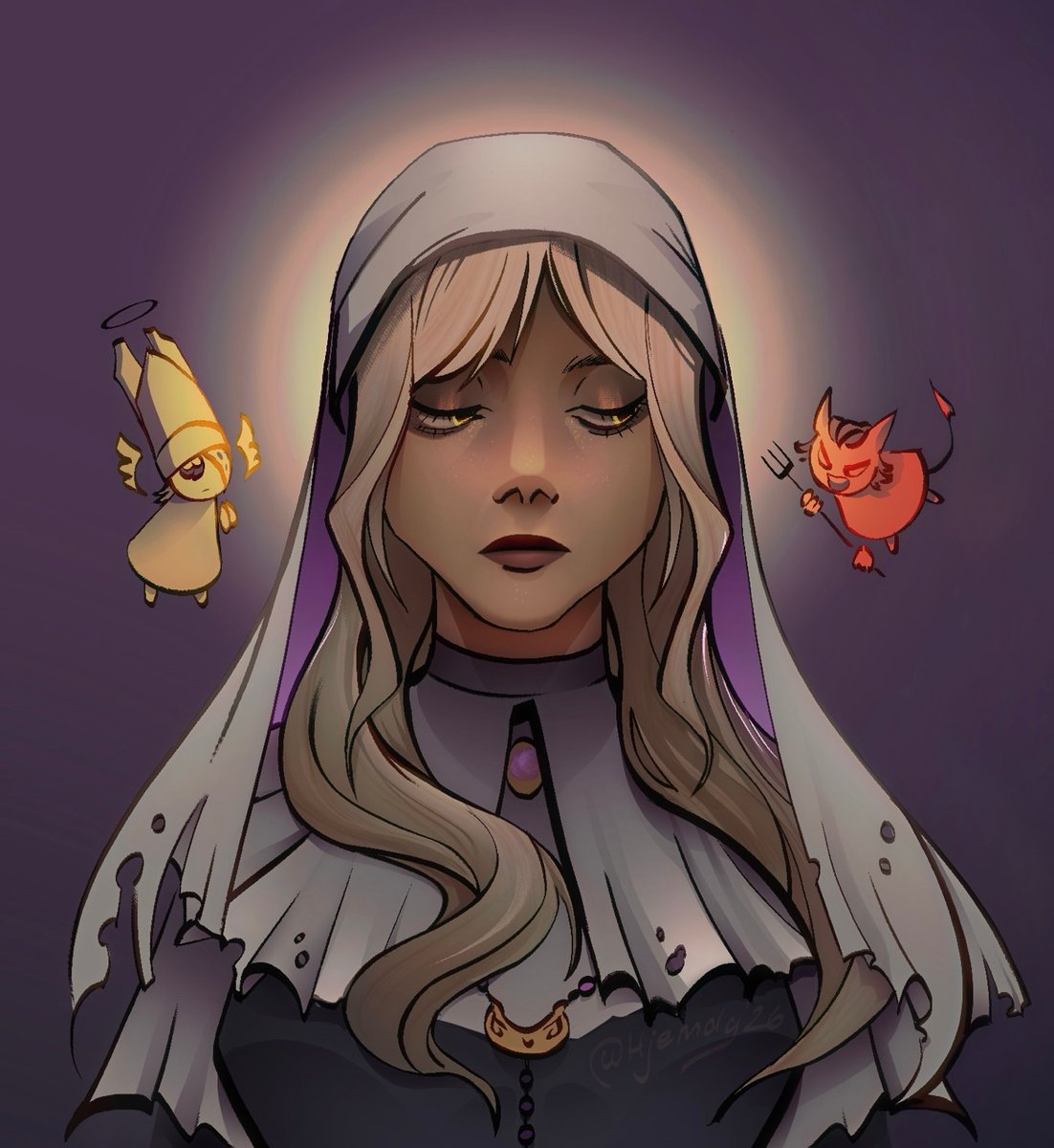 Marie 🤭 #warframefanart