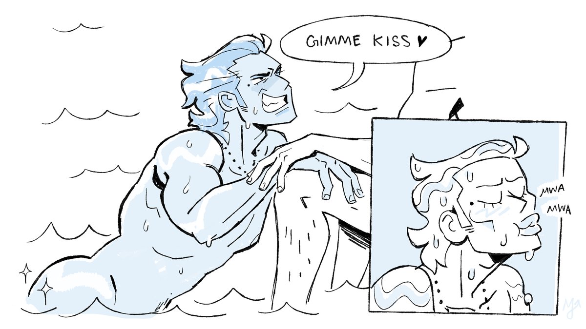 there is a shark in the water! there is a sharkkkk #heatedrivarly