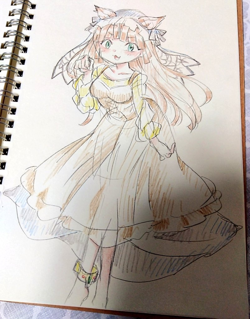 ひじりかたりなさん🐈️
欲しいな〜と思ってたら遂にガチャでゲットできた😆