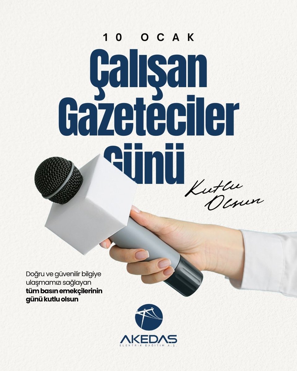 Doğru ve güvenilir bilgiye ulaşmamızı sağlayan tüm basın emekçilerinin günü kutlu olsun.

10 Ocak #ÇalışanGazeteciler Günü