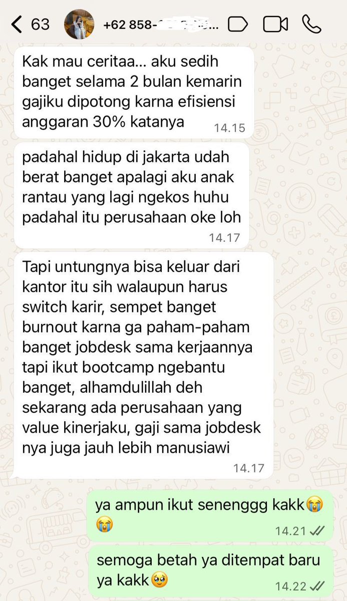 dsarea_id's tweet photo. masa alumni gue ada yang gajinya pernah dipotong 30% SELAMA DUA BULAN! Alasan : Efisiensi 🤡 untung doi berani switch career sampe akhirnya bisa dapet gaji &amp; jobdesk yang jauh lebih waras. btw doi dapet info lokernya dari Dsarea, cek b10 mimin aja kl mau gabung https://t.co/V01Yo5N2Ag