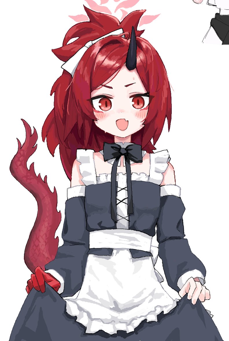 Rihitonn_'s tweet image. メイドなレンゲ