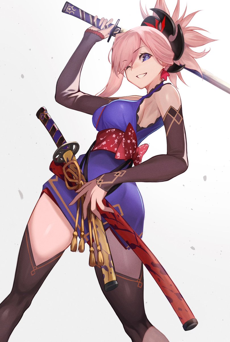 gannmodoki17's tweet image. 宮本武蔵描きました！
マスターがピンチになった時に駆けつけて助けてるくれる展開を待ってます…
#FGO