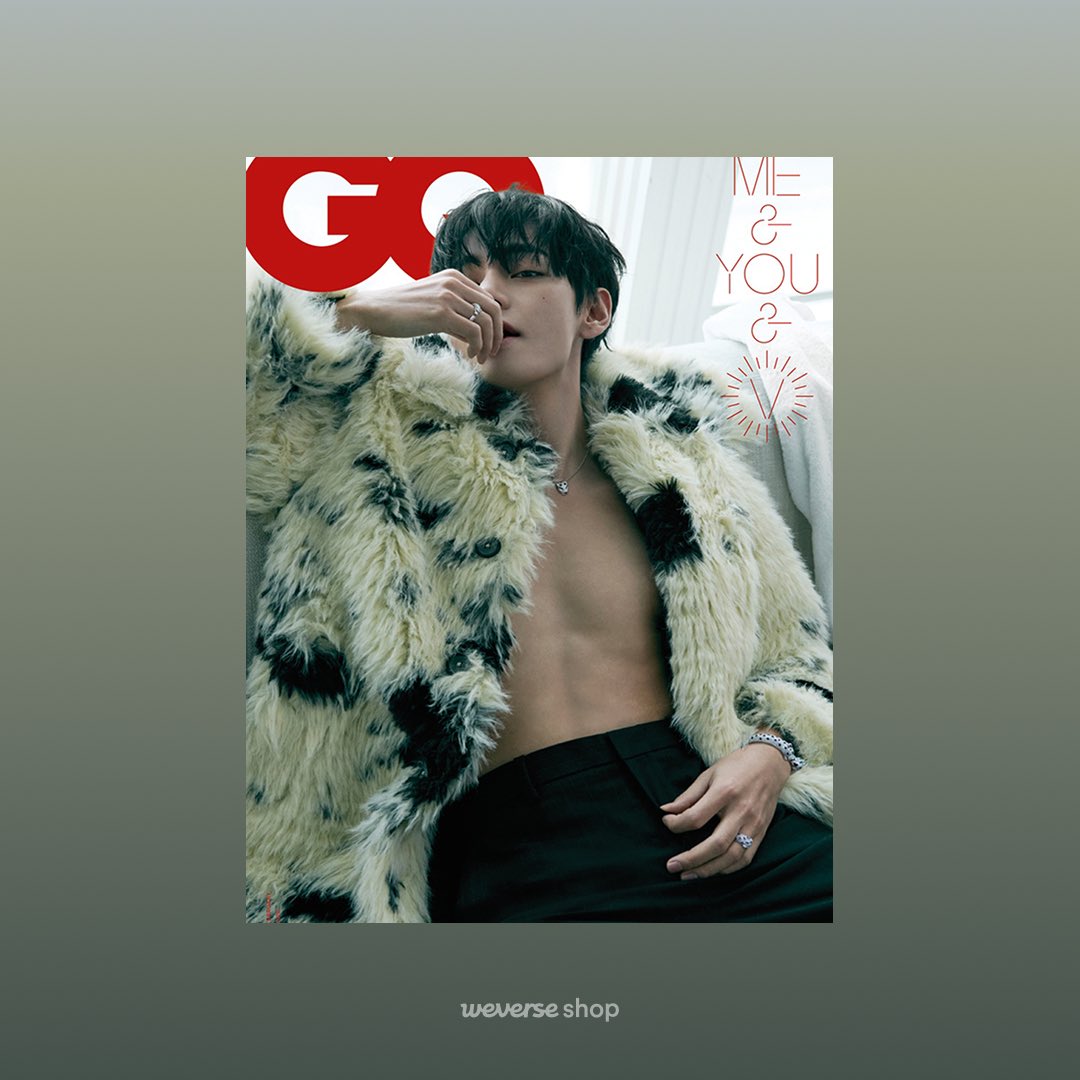 weverseshop's tweet image. 🔊「GQ KOREA」（2026年2月号）予約販売のお知らせ

#BTS #V が表紙に載せられた GQ KOREA（2026年2月号）を、#WeverseShop でお見逃しなく💕
☑️セット商品を購入して、5%オフの割引価格でゲット！

📅 販売期間：1月9日(金) 午後6時 ～ 品切れまで
🛒 Weverse Shop :go.weverse.io/qt3S/akzja7dj