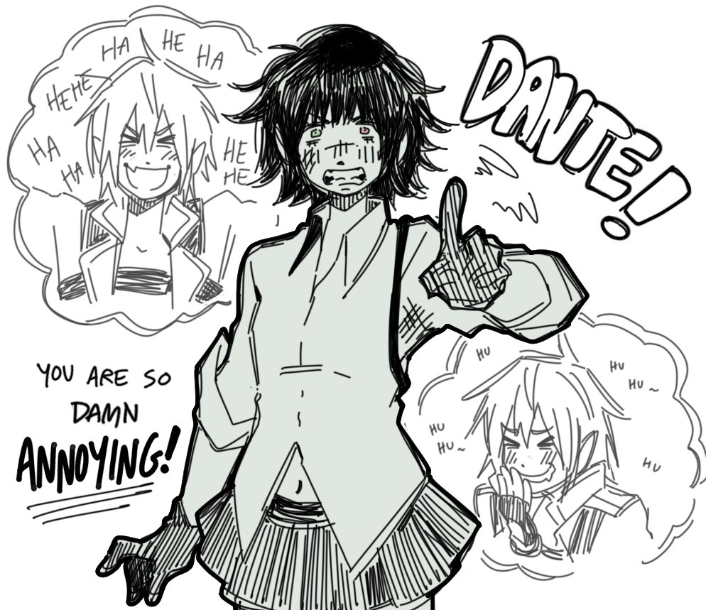 awfulwizard's tweet image. i don't draw lady enough!! #devilmaycry