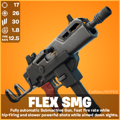 HYPEX's tweet image. NEW SMG &amp;amp; STEALTH ITEM