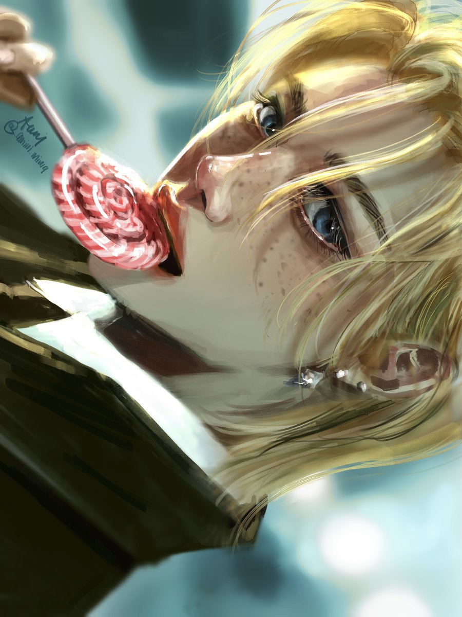 _amini_minia_'s tweet image. 🐥🍭
 #Straykidsfanart #felix