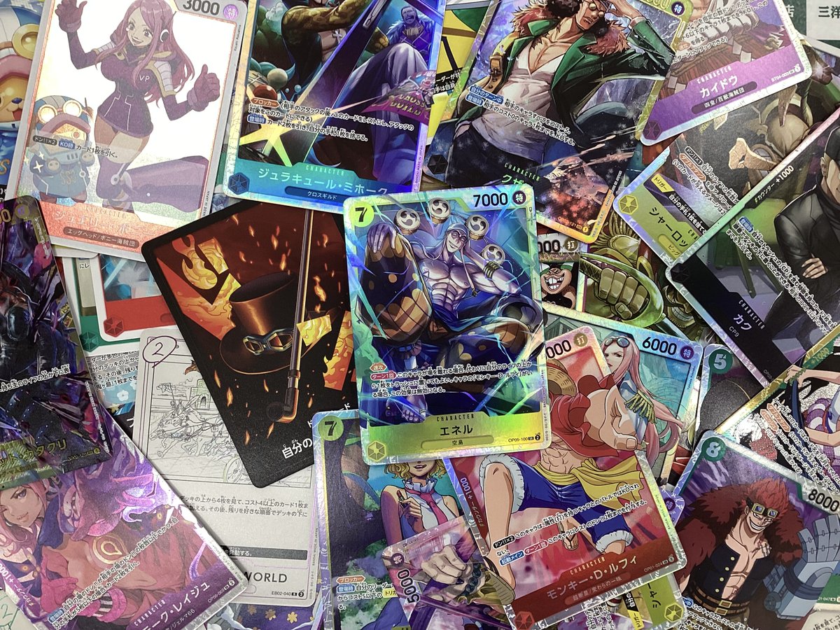 ワンピカード】 ストレージコーナー更新‼️ 只今ウィンターセール中で