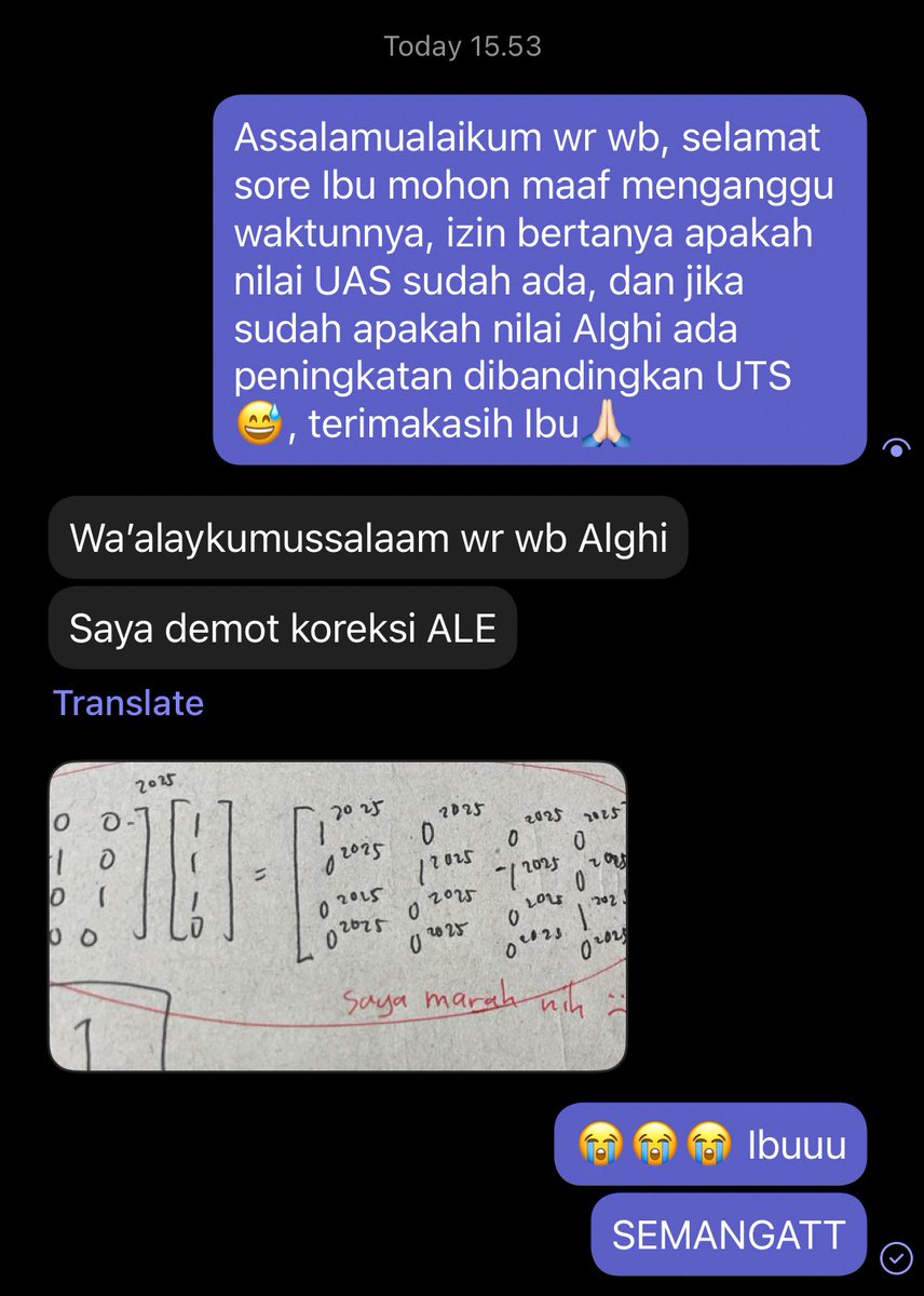 kahirupanalghi's tweet image. gasalah emang asik 😅, semangat selalu Ibu