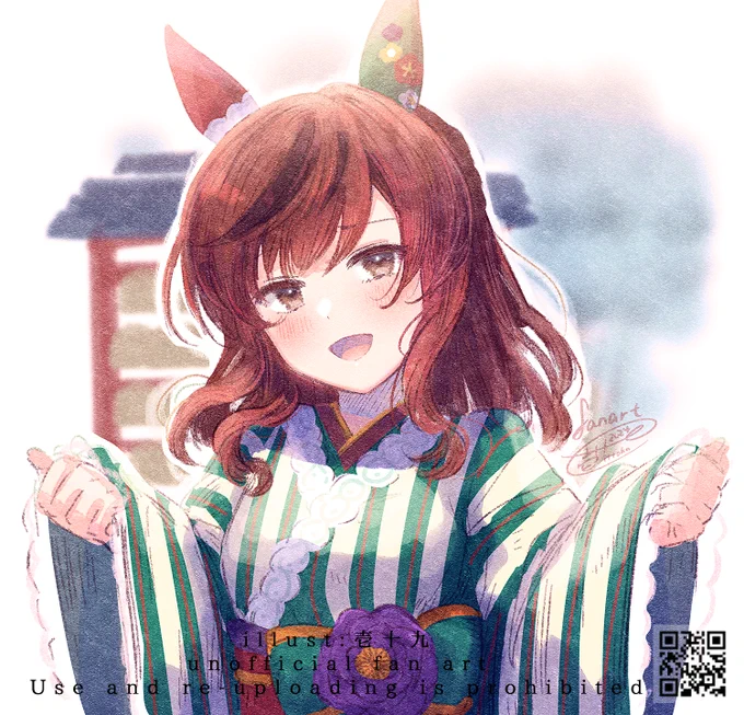お正月ウマ娘再掲 #ウマ娘