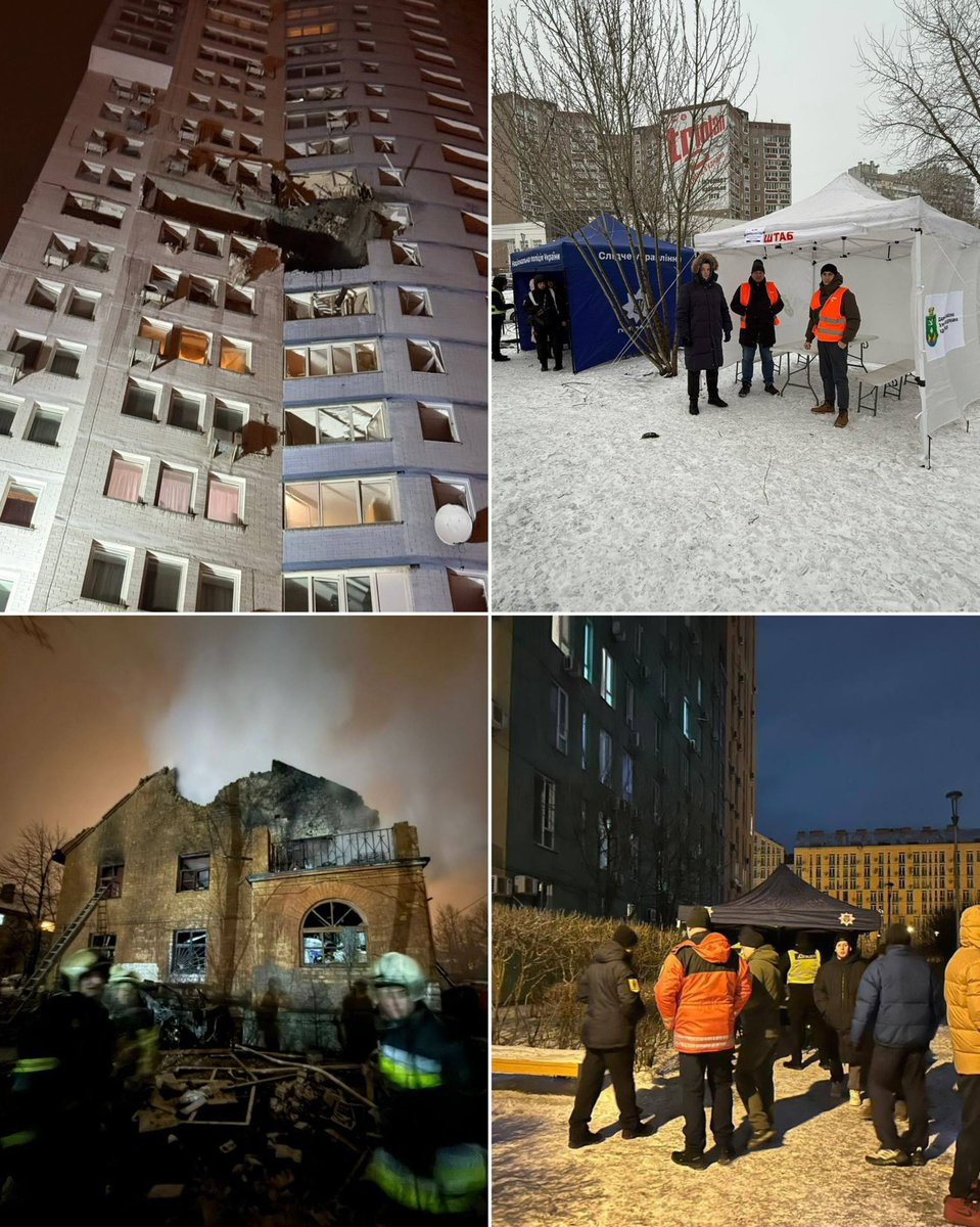 tymur_tkachenko's tweet image. Це одна з найскладніших атак для міста. У тому числі через непрості погодні умови. Власне, росіяни на це й сподіваються: що ми замерзнемо і наші служби колапсують.

Зараз місто провело засідання ТЕБ та НС. Звели інформацію по наслідках, станом на ранок. 29 локацій з…