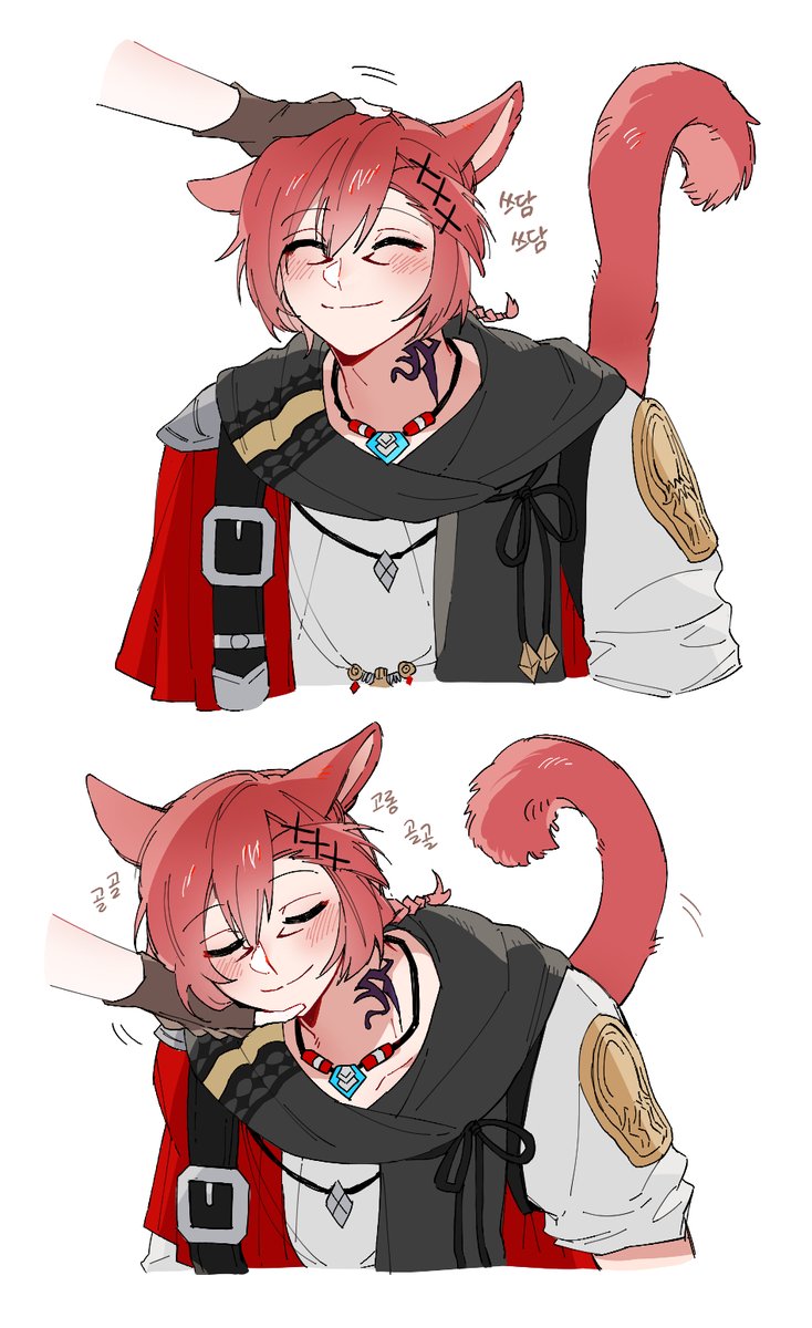 YUS_ffxiv's tweet image. 자석캣이란 말 왜케 귀엽지