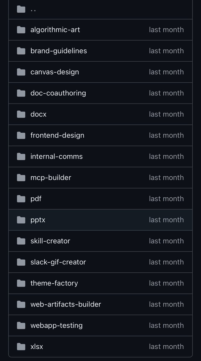 Anthropic just dropped their internal 'AI code janitor' for a FREE plugin list + skills

Frontend-design  Doc-coauthoring  Skill-creator  Code-simplifier

- github.com/anthropics/cla…
- github.com/anthropics/ski…