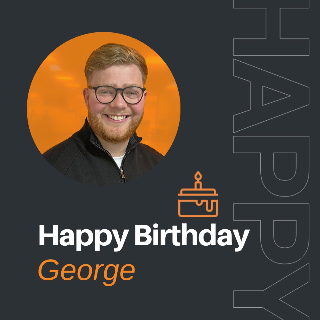 Wishing our newest #TeamOrange member George a very happy birthday!
We hope you have a great day! 🎉🎉