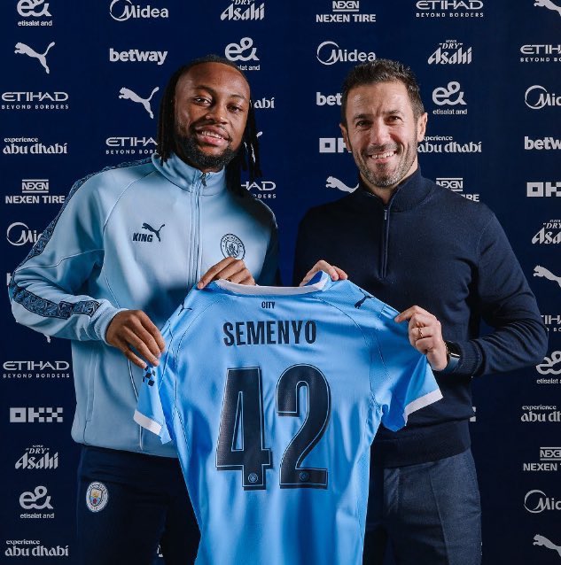 🚨公式発表🚨 セメンヨがマンチェスター・シティに移籍🇬🇭🔥 背番号は