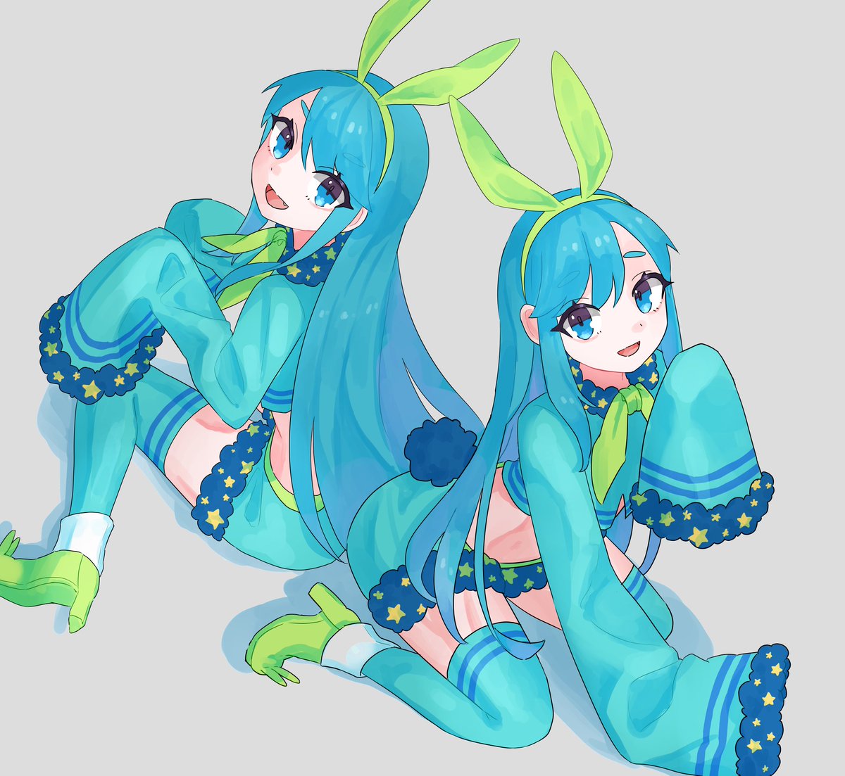 可愛い(∩^-^)∩(∩・v・)∩