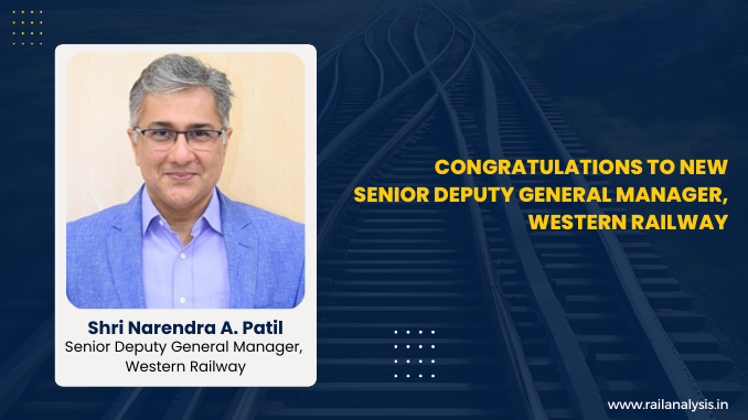 RailAnalysis's tweet image. Shri Narendra A. Patil takes charge as Senior Deputy General Manager of Western Railway

Read more: railanalysis.in/appointment/sh…

#Appointment #IndianRailways #WesternRailway #WR #Leadership #Railway #Infrastructure #RailAnalysis