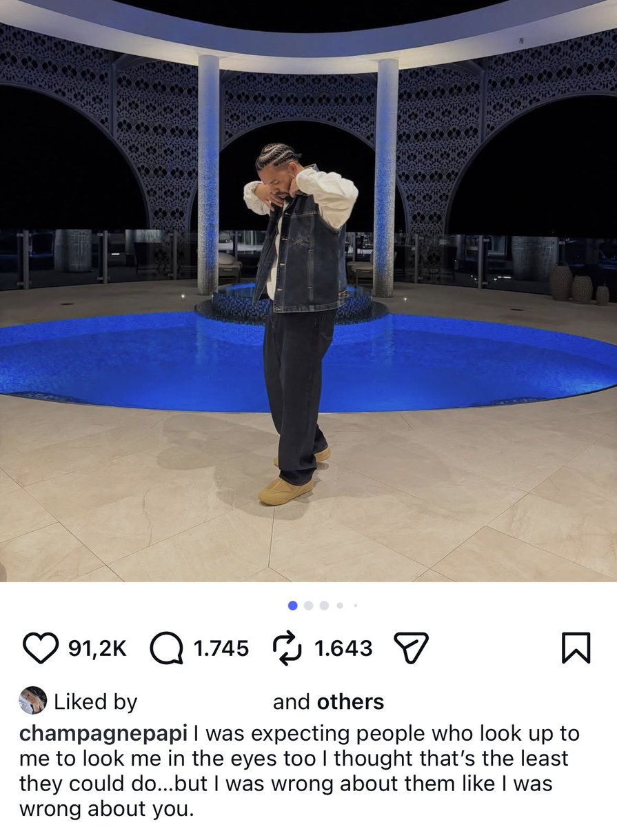 His IG captions are something else man 😭