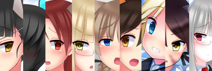 スト魔女の過去絵をヘッダーにしてみた。 