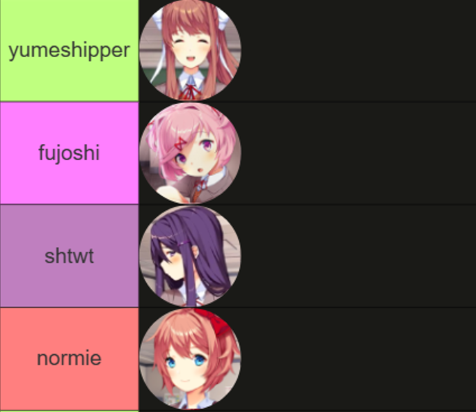 FranYaoi's tweet image. las doki doki si usaran twitter