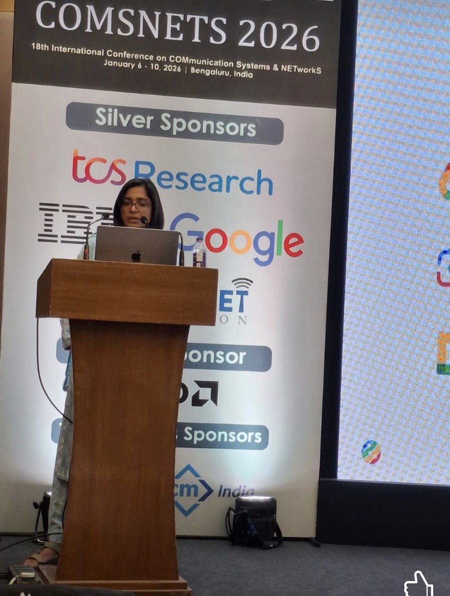 COMSNETS tweet media