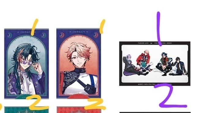 #rt
니지산지 impact 임팩트 달조 체키 판매합니다
카이세이 1
단체 1
남아있습니다!
3500원 + 택배비 입니다!