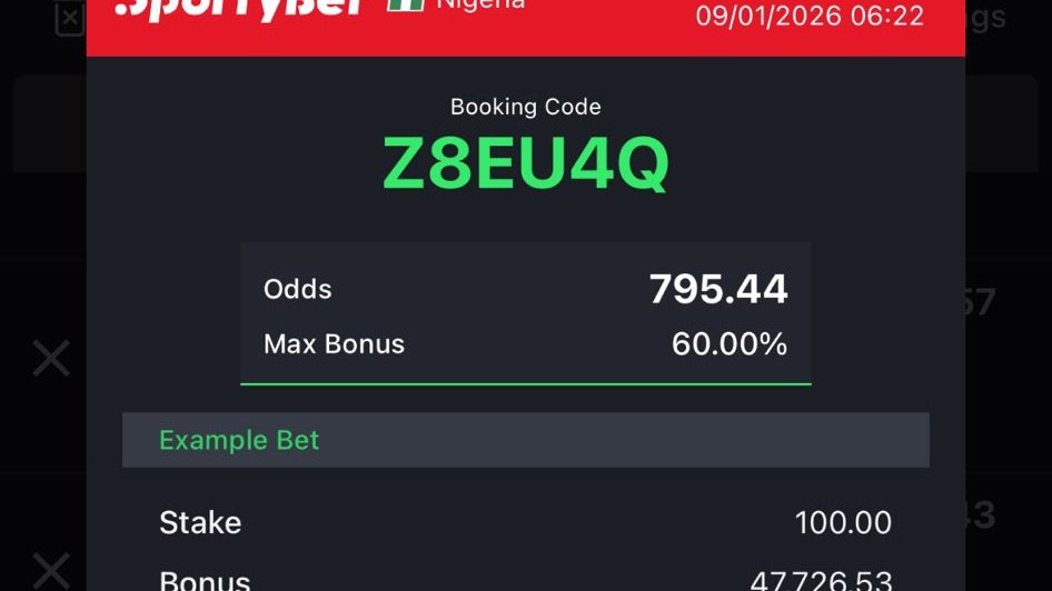 We go again today 🎊🎊 

Code 👉 Z8EU4Q

Don't miss out 🍀🙏😔😔