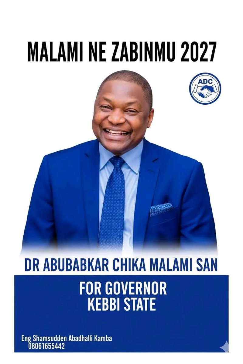 YA Allah yakara nasara a duniya da lahira ya Allah yakawo kariya a duniya da lahira ya Allah yakawo babban rabo a duniya da lahira ya Allah Kaine Mai badawa Allah ga abubakar malami nan gareka Allah yakawo babban nasara a tafiyar nan tamu ta ADC 2027 Amin ya Allah