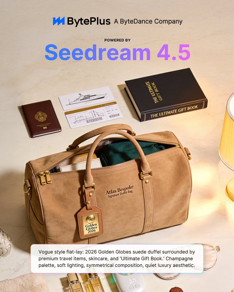 Seedream 4.5 goodie bag