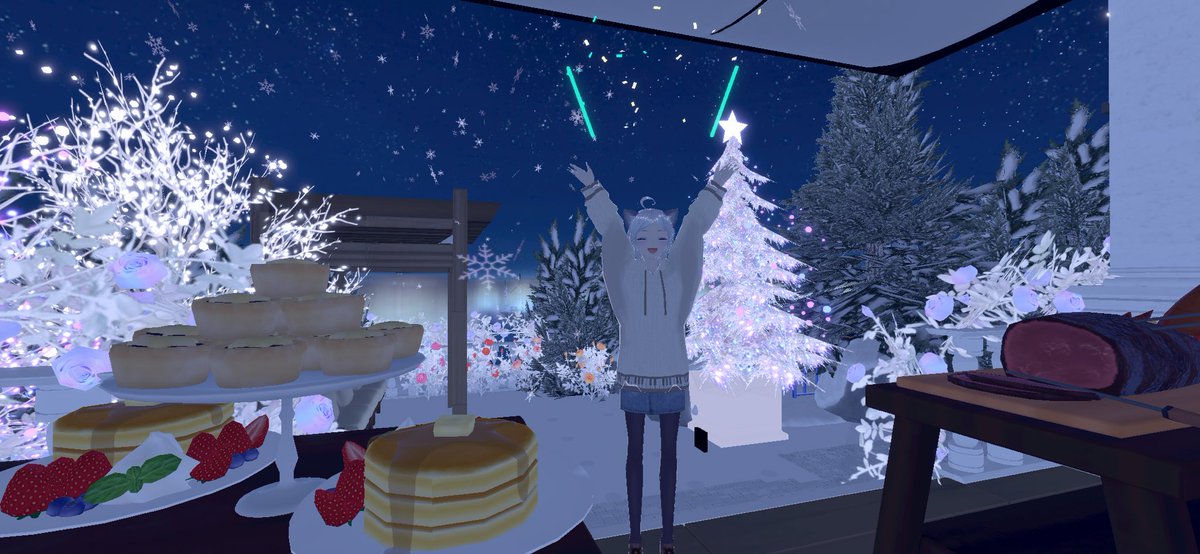 本日公開のYouTube動画はPoroちゃん(<a href="/poro_virtual/">ポロ (Poro)</a>)のワールドで撮影させていただきました！

本日20時公開です♪

チャンネル登録泣いて喜びます↓↓
youtube.com/@mukmuk_vo

#cluster #歌ってみた