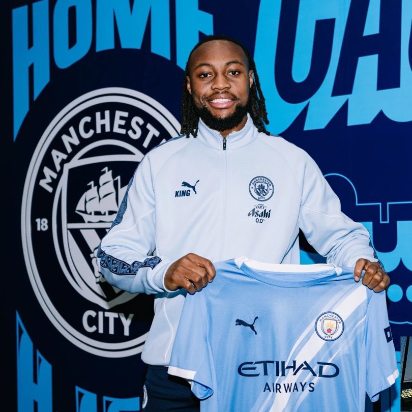 FabrizioRomano's tweet image. 🚨🔵 Manchester City confirm Antoine Semenyo as new signing, set to wear number 42.

“It was my first number at Bristol City when I first signed and that always stuck with me. It was either 42 or 24, and 24 wasn’t available so I went back to my first number”.
