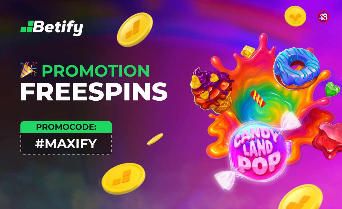 Betify's tweet image. PROMO ALERT 🚨

Here is our Friday promotion, featuring the slot YOU picked ✨

Check the rules below for a chance to receive a 🎁
1️⃣ Follow @Betify 
2️⃣ 💚 + RT ♻️
3⃣ Tag two friends to follow us + drop your Betify🆔

Check out the T&amp;amp;Cs to join the promo: betify.bio/maxify