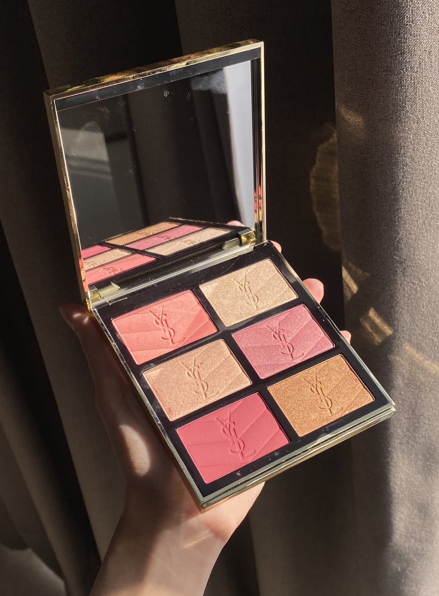 ชอบของ YSL ตัวที่เป็น face palette คือปัดแล้วเนียน กลืน ไม่กอง แต่โกล์ว ติดทนมากกก แล้วชีมี 6 สีแบบสวยทุกสี ปัดทับบลัชไปเลอออ ไม่โป๊ะ