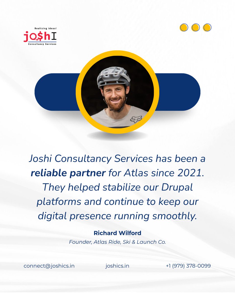 Fast fixes are common. Reliability is rare. 💎

Since 2021, we’ve partnered with Atlas Ride &amp; Ski Co. to keep their platforms stable, fast &amp; evolving.

Thank you Richard Wilford for the continued trust! 🤝

Need a steady hand for your #Drupal infrastructure? Let's chat. 📩