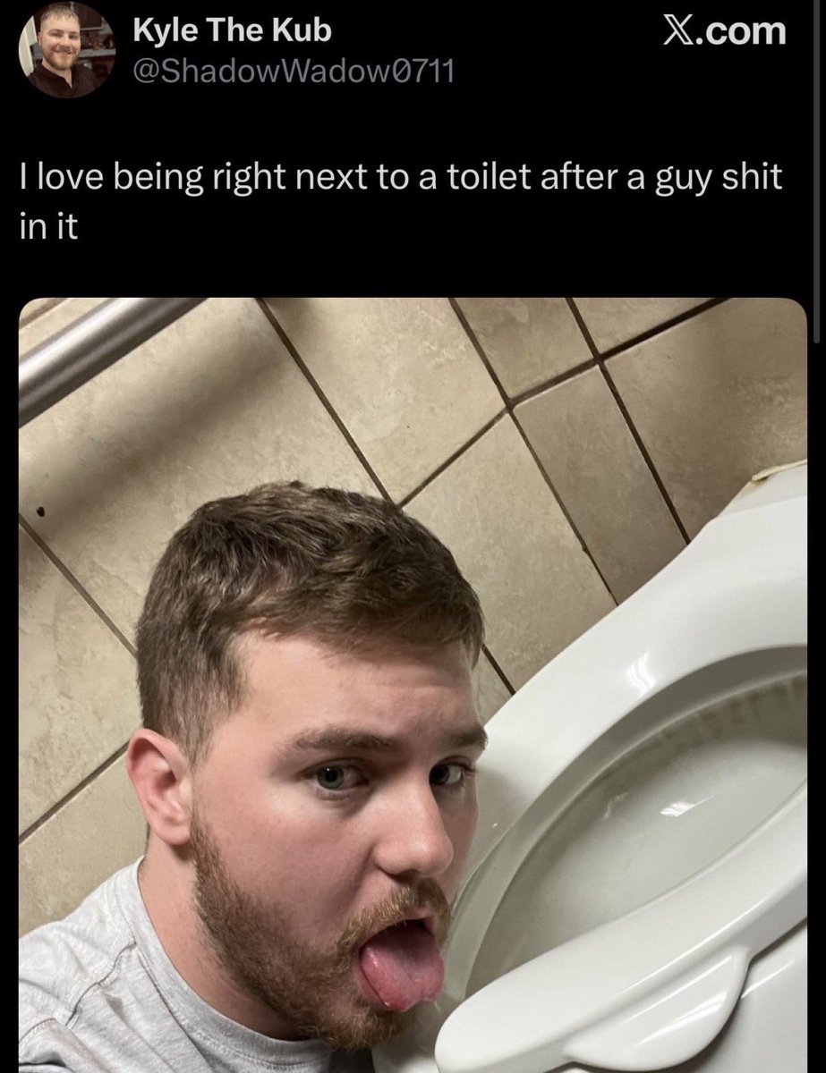 Thank you for taking time out of gobbling strangers shit to let us know what you think about trans people Kyle