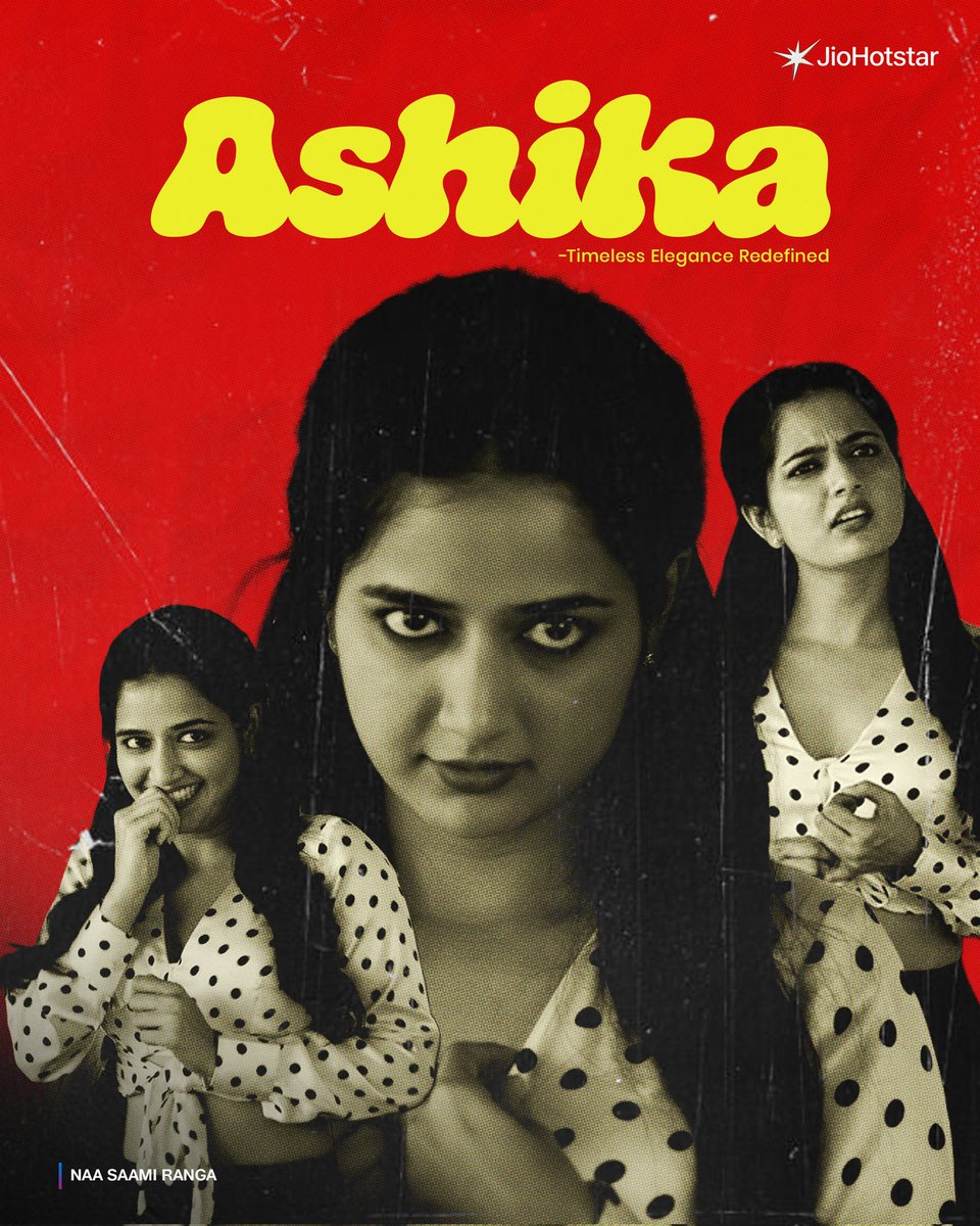 JioHotstarTel_'s tweet image. .@AshikaRanganath in Bobby prints is absolutely ICONIC! 🤍🖤 

#AshikaRanganath #PolkaDots #Retro #JioHotstar #JioHotstarTelugu