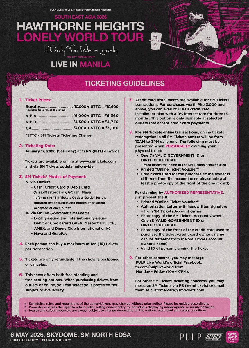 PULP Live World tweet media