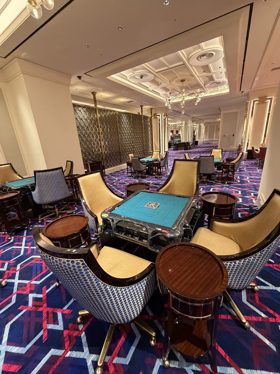 kurashinakenji's tweet image. 【速報】パラダイスカジノの麻雀、2月からスタート予定らしい！🀄️
ついに韓国のカジノで本格的に麻雀が打てるようになるのかな？詳細が楽しみ。
#パラダイスカジノ #麻雀 #韓国カジノ